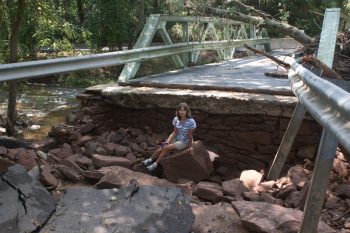 Bridge Washed Out