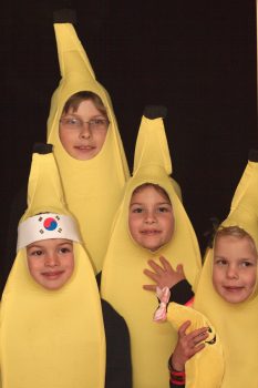 Neighborhood Kids Go Bananas!