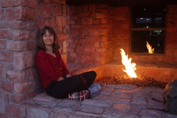 Cathy at Redrock Canyon