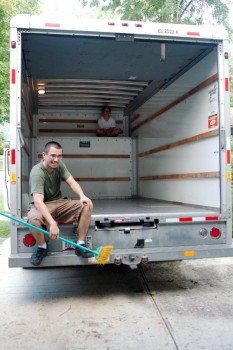 Stephen and Dorothy, Empty U-Haul