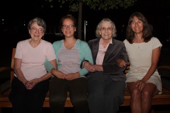 Dot, Dorothy, Margaret, and Cathy