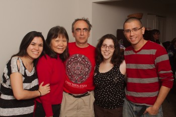 Iris, Tsai-Hong, Ralph, Maya, and Stephen