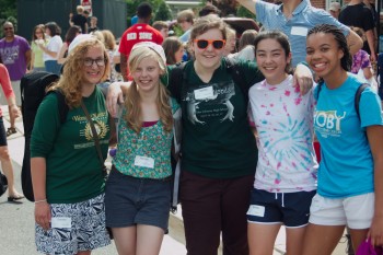 Dorothy, Hannah, Kendra, Emma, and Safiya