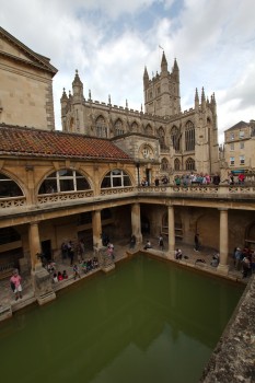 Roman Baths and Bath Abbey