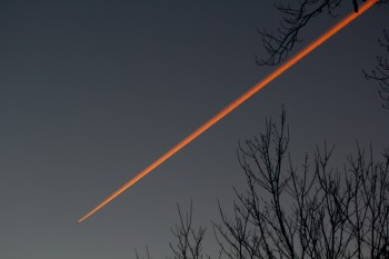 Sunset Colors on Contrail
