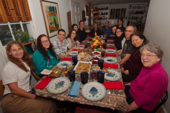 The Family At The Groaning Board