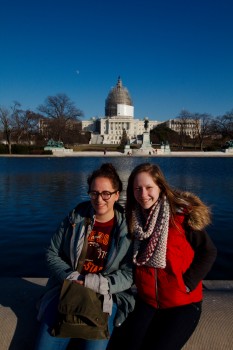 Dorothy and Karlee At The U.S. Capitol