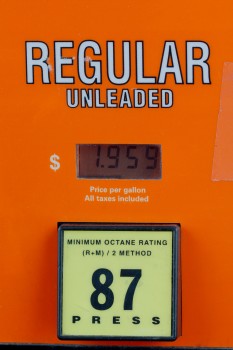 Gasoline, $1.959 per Gallon