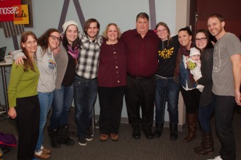 Bob Prentiss with Family and Friends