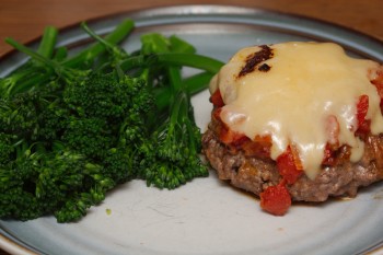 Broccolini and Burger