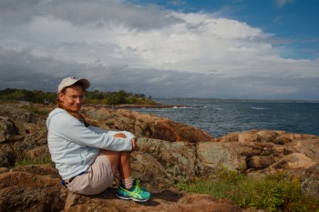 Cathy, Fort Sewall, Marblehead, Massachusetts