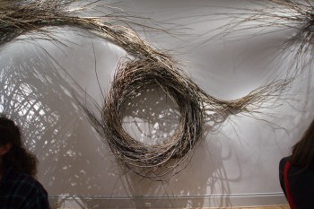 Portion of “Shindig” by Patrick Dougherty