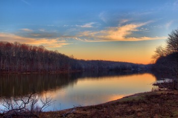 Lake Needwood at Dusk