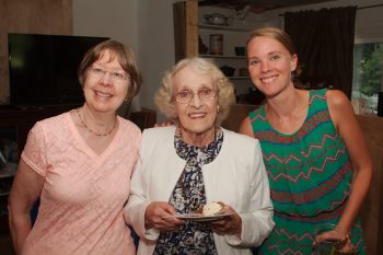 Carol, Margaret, and Davin