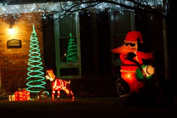 Santa On A Bike