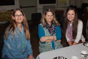 Cathy, Jeannine, and Lizzy