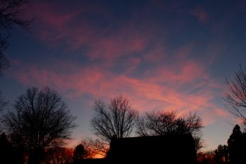 Sunset (and Venus)