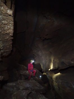 Seth in Hamilton Cave