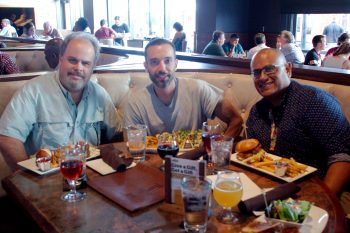 Steve, David, and Juan at The Old Town Pour House