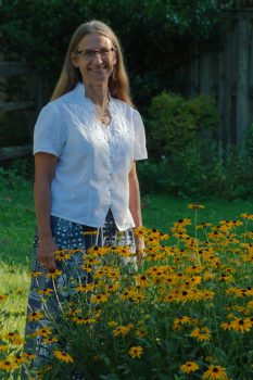 Cathy and Black-eyed Susans