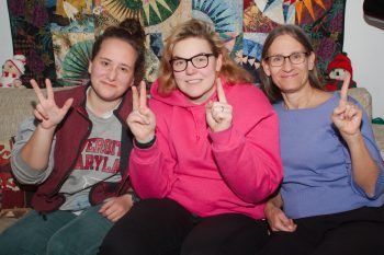 Dorothy, Kendra, and Cathy