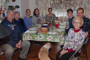 Rob, Diane, Cathy, Dorothy, Karen, John, Kyle, and Amy