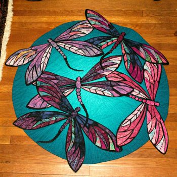 'Dragonflies' Quilt by Dot