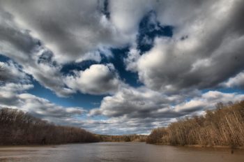 Lake Frank and Clouds