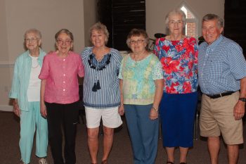 Catherine, Dot, Mary Ellen, Anne, LaClaire, and Glenn