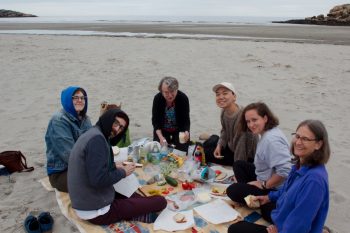 Picnic On The Beach, Gloucester, Massachusetts