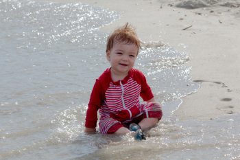 Silas On The Beach