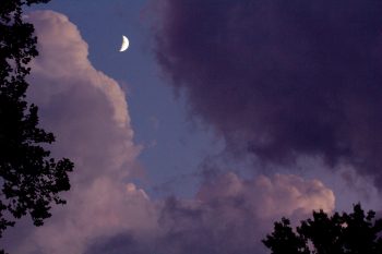 Moon At Dusk