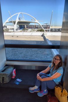 Cathy at LAX