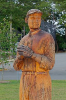 Walter Perry Johnson Statue