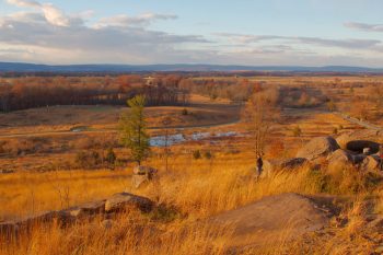 Gettysburg Battlefield, from Little Round Top