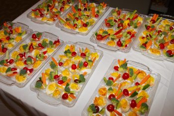 Deviled Eggs and Vegetables