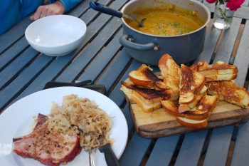 Soup and Sandwiches (and a Pork Chop)