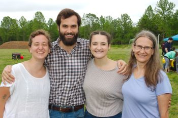 Dorothy, Justin, Sara, and Cathy