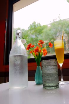 Still Life with Mango Lassi