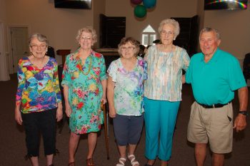 Dot, Mary Ellen, Anne, LaClaire, and Glenn