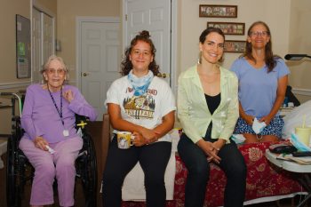 Margaret, Dorothy, Laura, and Cathy