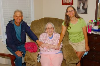 Jim, Margaret and Cathy