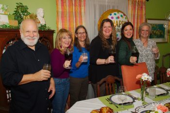 Mike, Krystal, Cathy, Suzanne, Chrissy, and Pam