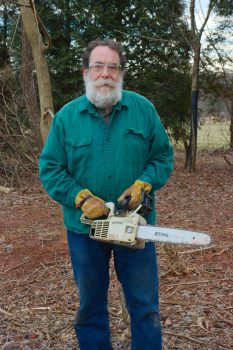 Henry, with Chainsaw