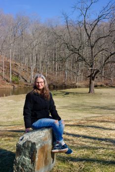 Cathy at Brighton Dam