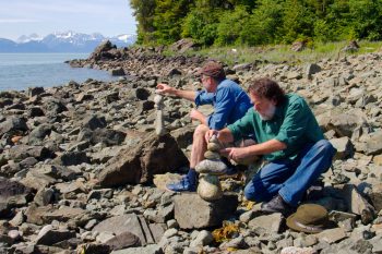 Brian and Henry, Balancing Rocks