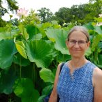 Cathy with Lotus