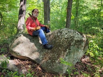 Henry on 'Horse Rock'