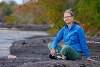 Cathy On The Potomac River