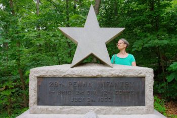 28th Pennsylvania Infantry Monument, Culp's Hill, Gettysburg